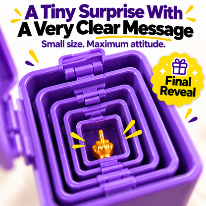 🔥 6-Layer Nesting Prank Gift Box