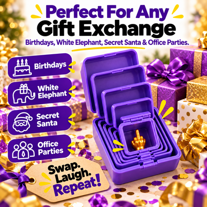 🔥 6-Layer Nesting Prank Gift Box