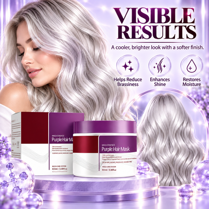 ✨Purple Hair Treatment Mask – Tone, Hydrate & Shine, 100ml