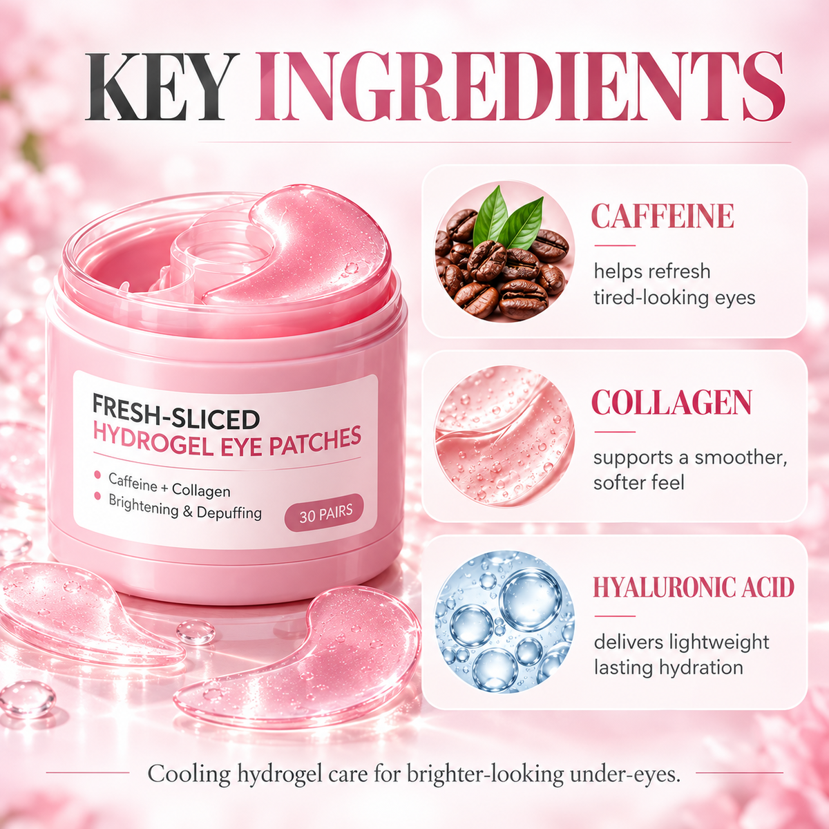 ✨Fresh-Sliced Hydrogel Eye Patches