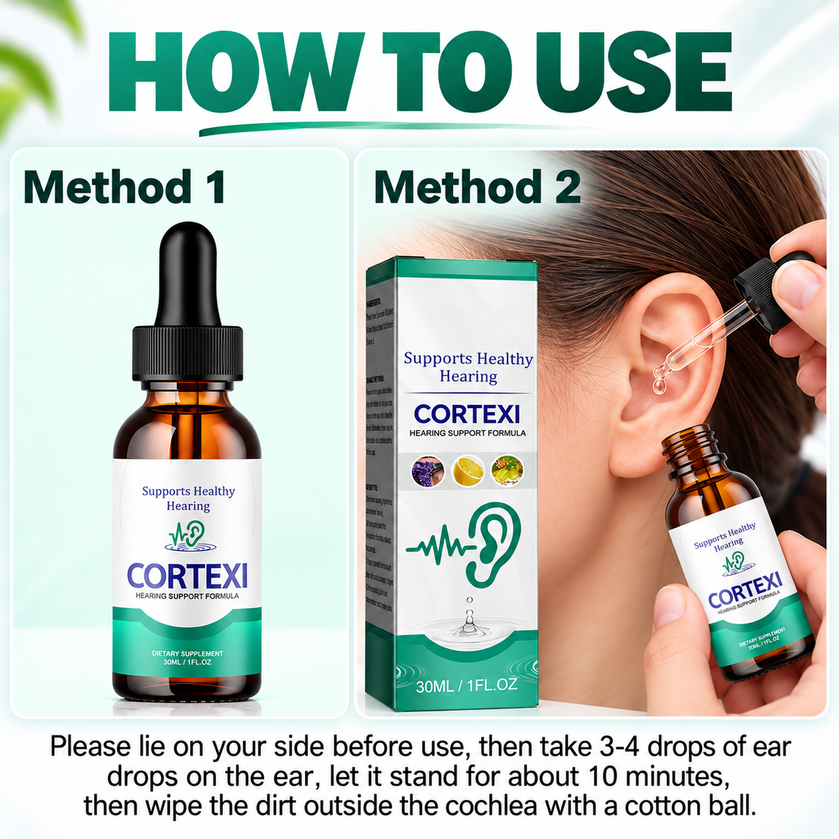 ✨Ear Care Drops🌿Botanical Hearing Comfort & Daily Cleansing Support, 30 mL👂