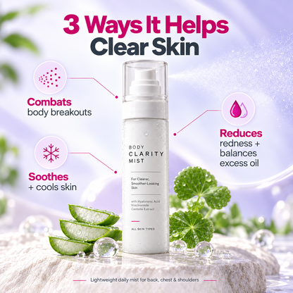 ✨Body Clarity Mist💧Ultra-Fine Spray for Back, Chest & Shoulder Care, 100 mL🌿