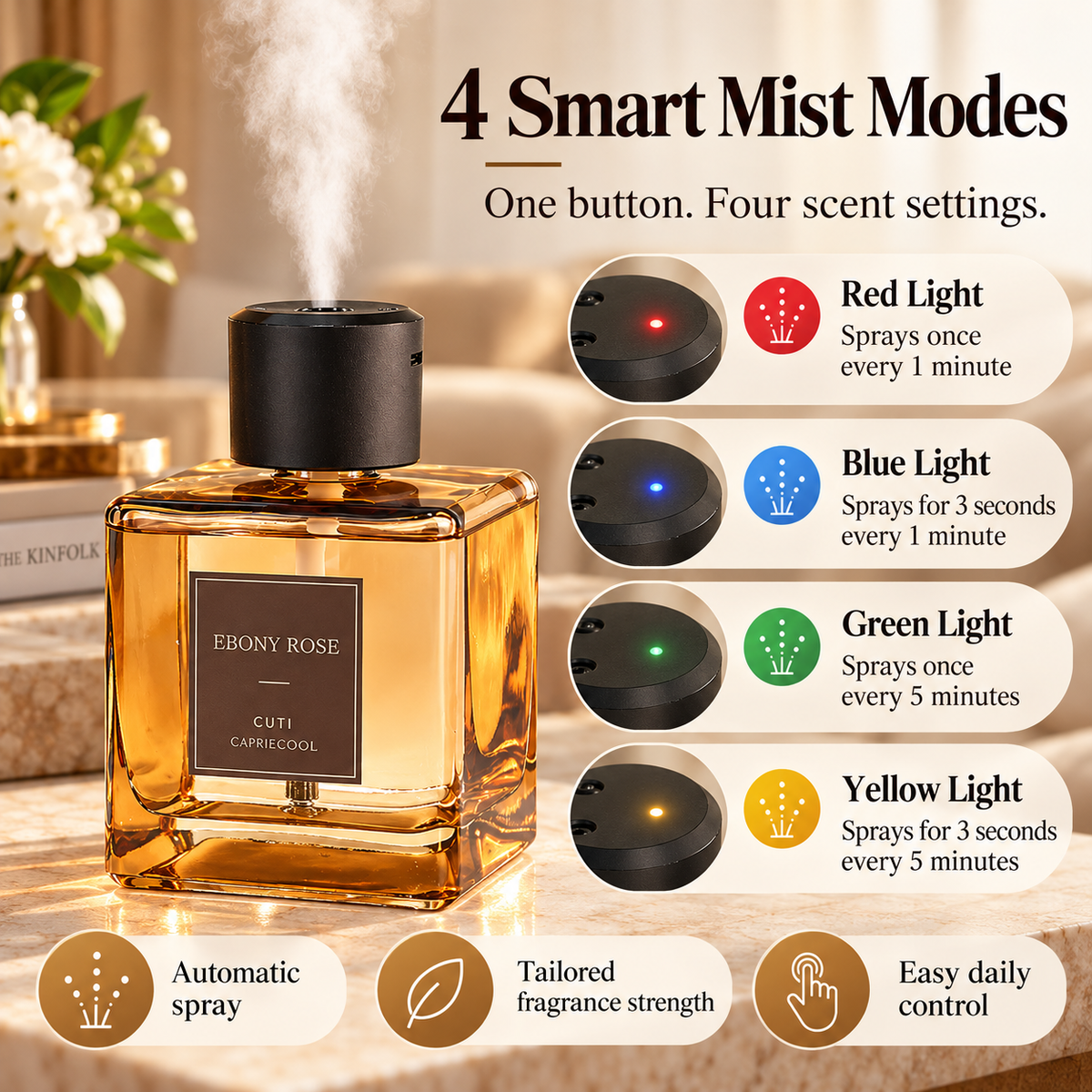 🔥Refillable Essential Oil Scent Diffuser