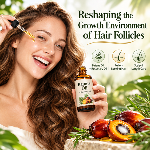 ✨ 100% Pure Batana Hair Oil – Nourish, Strengthen & Shine | 1 Fl Oz