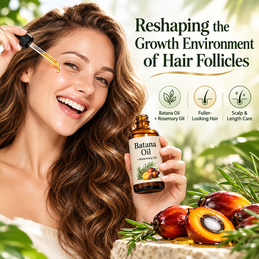 ✨ 100% Pure Batana Hair Oil – Nourish, Strengthen & Shine | 1 Fl Oz