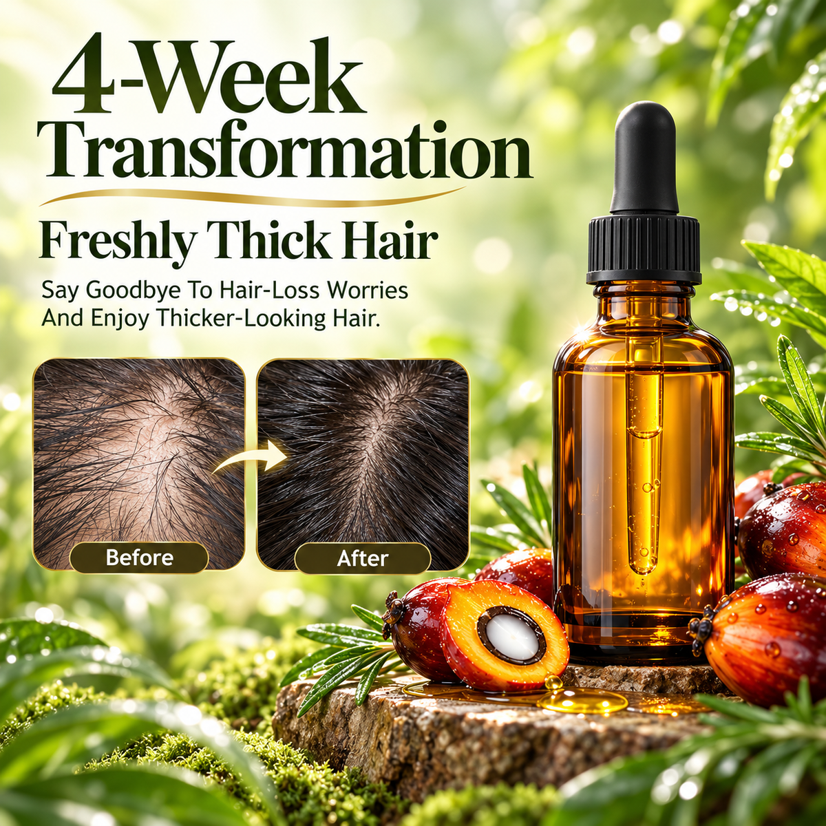 ✨ 100% Pure Batana Hair Oil – Nourish, Strengthen & Shine | 1 Fl Oz