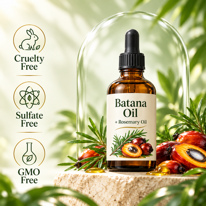 ✨ 100% Pure Batana Hair Oil – Nourish, Strengthen & Shine | 1 Fl Oz