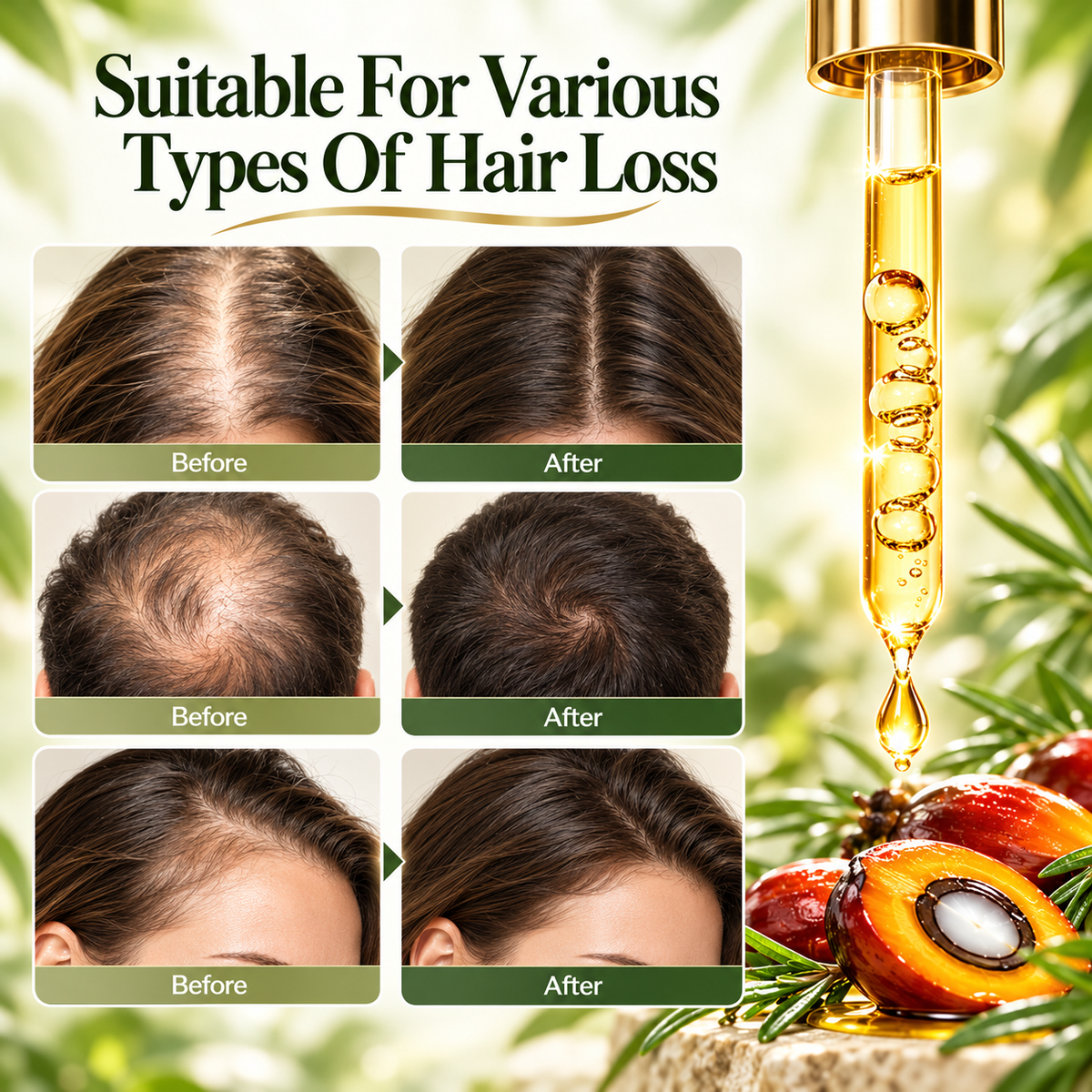✨ 100% Pure Batana Hair Oil – Nourish, Strengthen & Shine | 1 Fl Oz