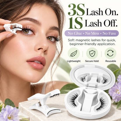 ✨Soft Magnetic Eyelashes Kit – No-Glue Reusable Lashes