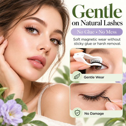 ✨Soft Magnetic Eyelashes Kit – No-Glue Reusable Lashes