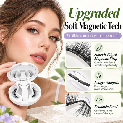 ✨Soft Magnetic Eyelashes Kit – No-Glue Reusable Lashes