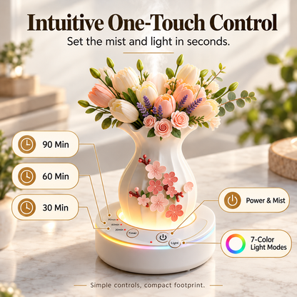 🔥Flower‑Vase Essential Oil Diffuser