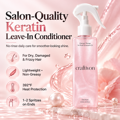 🎉Leave-In Conditioner Spray | Heat Protection | Korean Hair Care