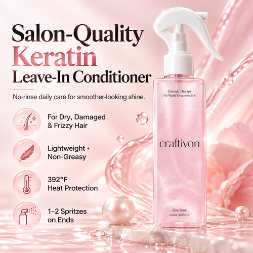 🎉Leave-In Conditioner Spray | Heat Protection | Korean Hair Care