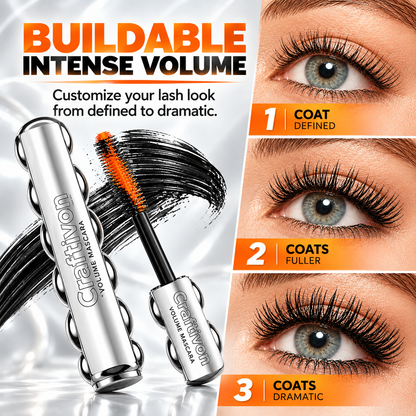 ❤️Buildable Volume Mascara with Dual-Action Brush