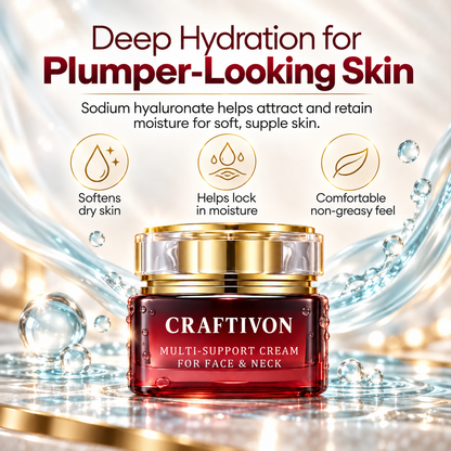 🎁Retinol Anti-Aging Face & Neck Cream – Collagen, 5 Ceramides & Hyaluronic Acid for Firming, Deep Hydration & Skin Barrier Support
