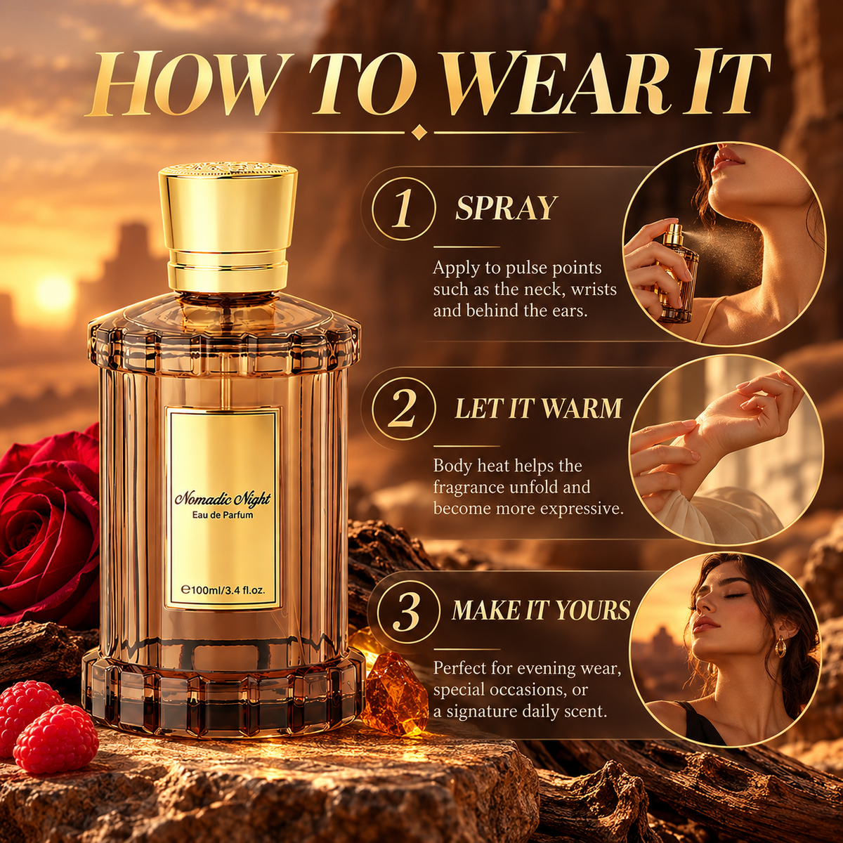 🔥Nomadic Night Eau de Parfum – Unisex Oud