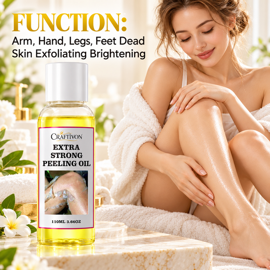 🎀Extra Strong Yellow Peeling Oil – 110ml Body Exfoliating Solution