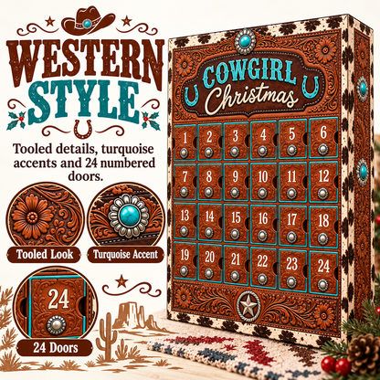 ❤️Cowgirl Christmas Advent Calendar – 24 Days of Western Surprises