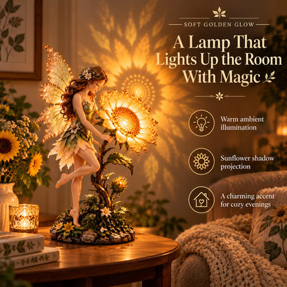 🎀Enchanted Sunflower Fairy Lamp – Whimsical Home Decor & Dreamy Gift