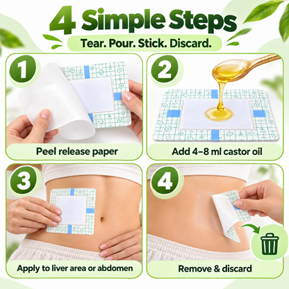 🎉Castor Oil Pack Wrap for Body Care