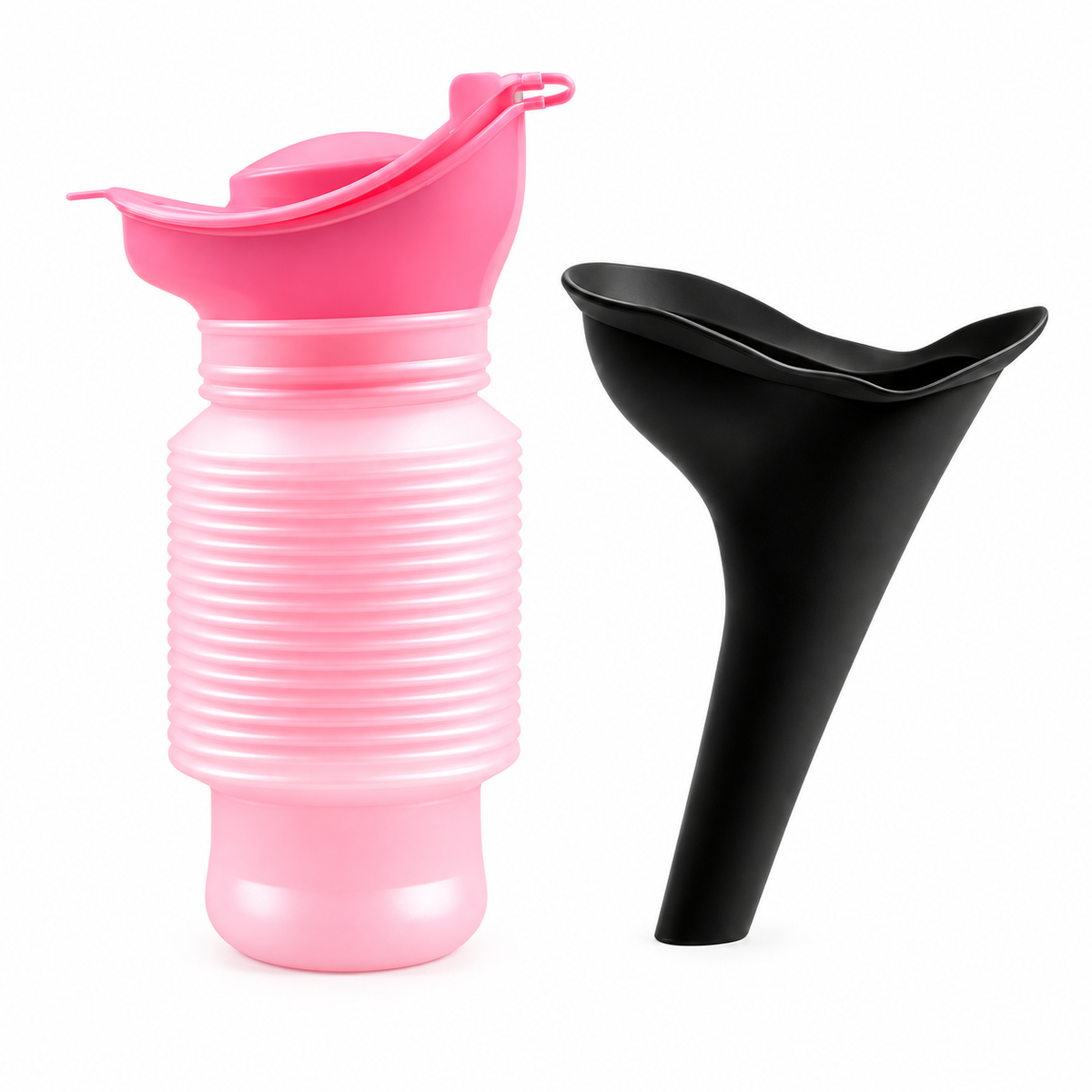 🎁Portable Collapsible Urinal – 750ml Emergency Pee Bottle for Travel & Camping