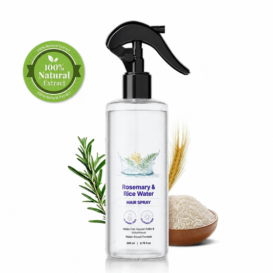 🌿100% Natural Rosemary Rice Water Spray, Nourishing Hair Spray 200ml