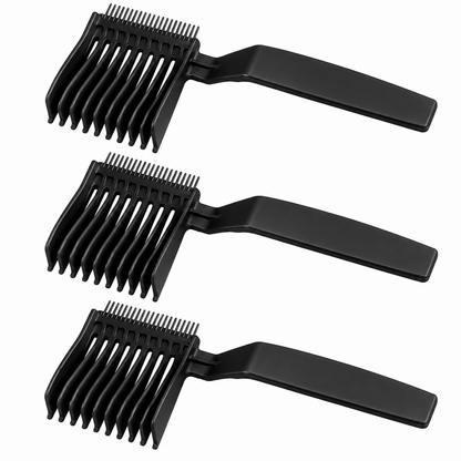 3PCS Men's Barber Fade Combs – Precision Haircutting Tools for Professional Barbers & Home Use