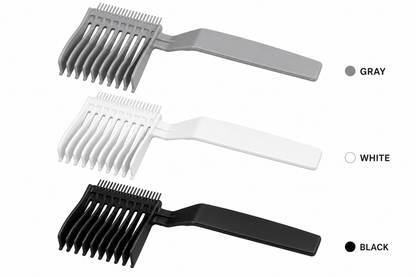 3PCS Men's Barber Fade Combs – Precision Haircutting Tools for Professional Barbers & Home Use