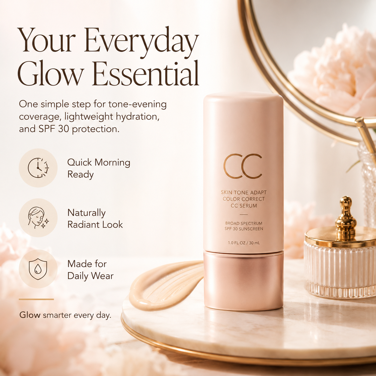 ☀️Skin Tone Adapt Color Correct CC Serum