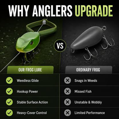 Green Back Topwater Frog Fishing Lure
