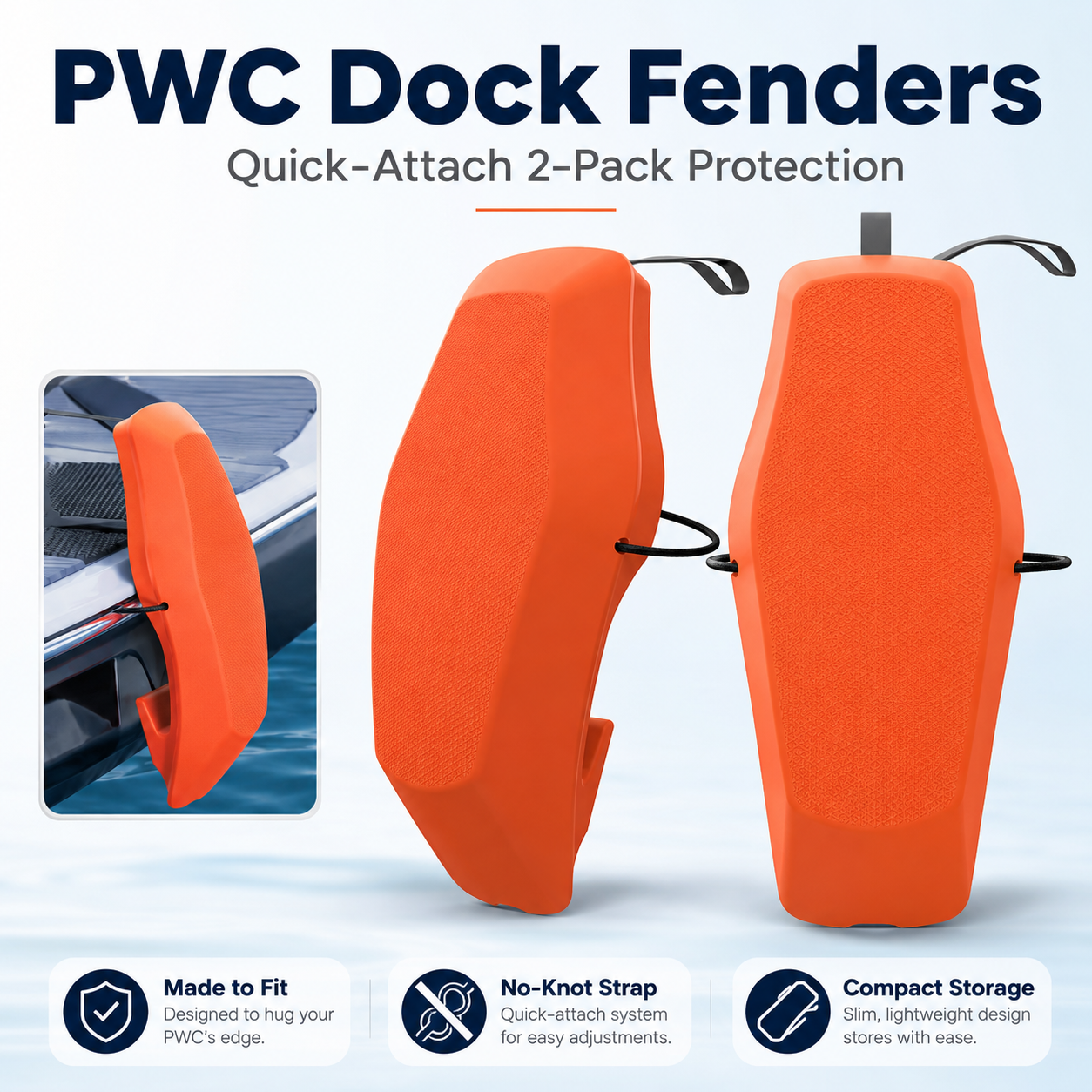 MISSION Boat Gear Ronin PWC Fenders Bumpers