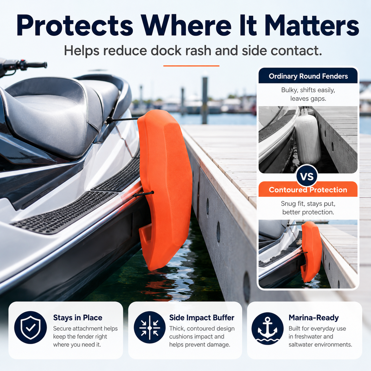 MISSION Boat Gear Ronin PWC Fenders Bumpers