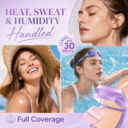 Full Coverage Creamy Foundation Waterproof with SPF 30