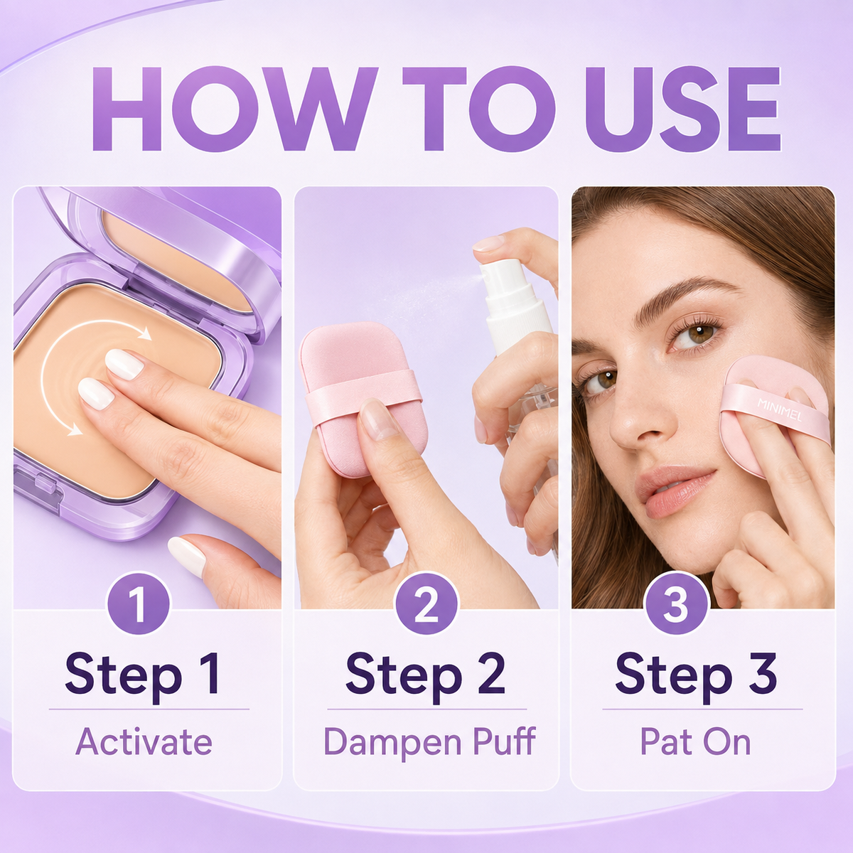 Full Coverage Creamy Foundation Waterproof with SPF 30
