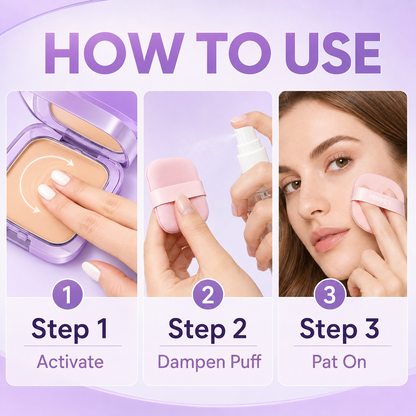 Full Coverage Creamy Foundation Waterproof with SPF 30