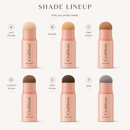 ✨ Sofortiger Haaransatz-Concealer – Voller aussehende Ansätze in Sekunden
