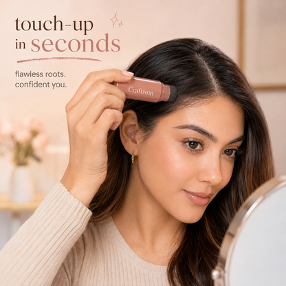 ✨ Sofortiger Haaransatz-Concealer – Voller aussehende Ansätze in Sekunden
