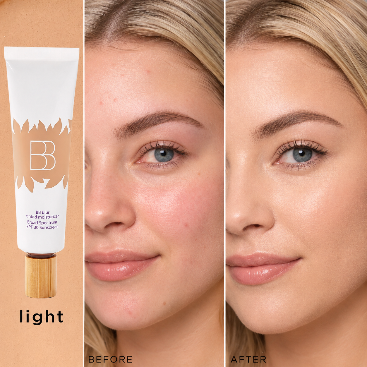 BB Blur Crema Hidratante con Color de Amplio Espectro SPF 30