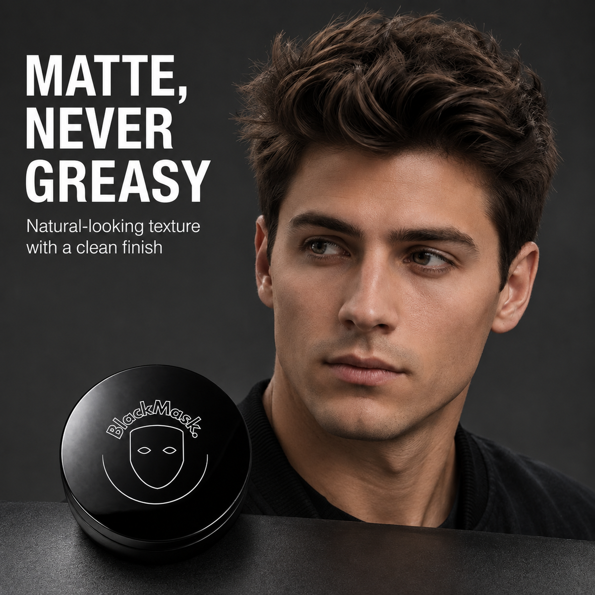 🔥Men's Lightweight Strong Hold Hair Styling Clay