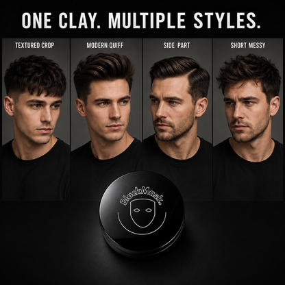 🔥Men's Lightweight Strong Hold Hair Styling Clay