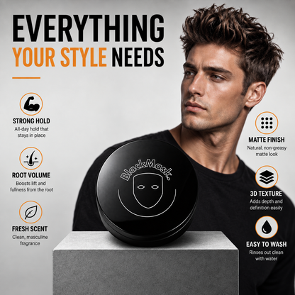 🔥Men's Lightweight Strong Hold Hair Styling Clay