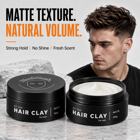 🔥Men's Lightweight Strong Hold Hair Styling Clay