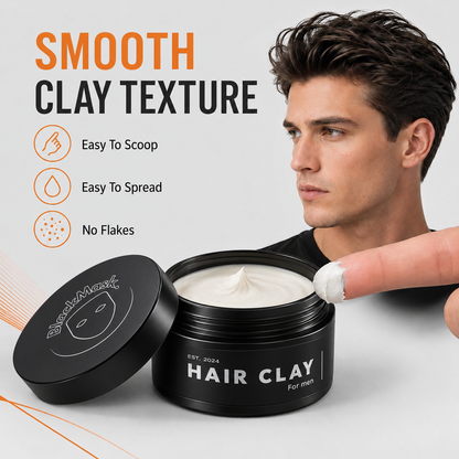 🔥Men's Lightweight Strong Hold Hair Styling Clay