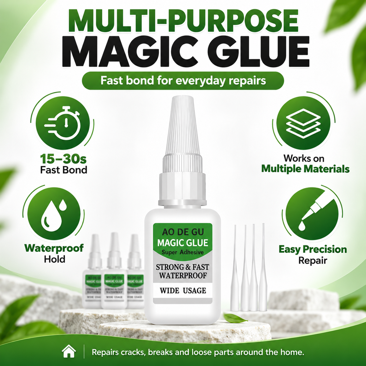 🎉4-PACK Heavy-Duty Super Welding Glue, Industrial-Grade Oily Glue