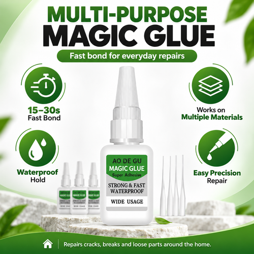 🎉4-PACK Heavy-Duty Super Welding Glue, Industrial-Grade Oily Glue