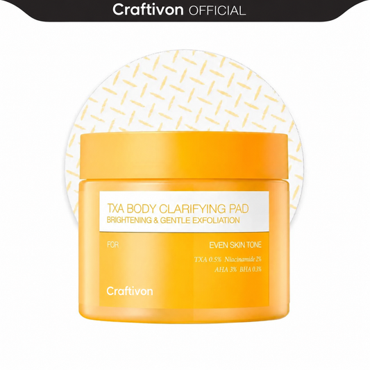 Body Clarifying Pad – Brightening & Gentle Exfoliation - 50 Pads