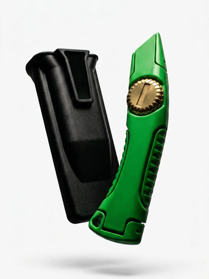 🏠 GripX Pro Heavy Duty Utility Knife – Ergonomic Aluminum, for Roofers & Construction
