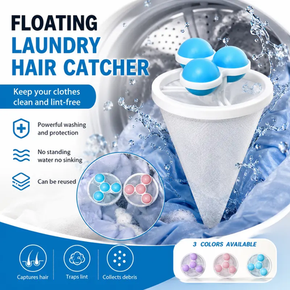 Washing Machine Filter Net Bag Cleaner Floating Hair Remover