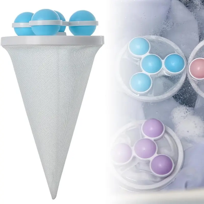 Washing Machine Filter Net Bag Cleaner Floating Hair Remover